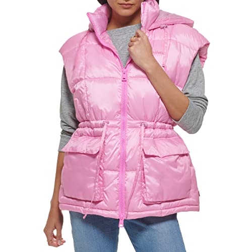 Image of Levi's Women's Quilted Megan Hooded Puffer Jacket