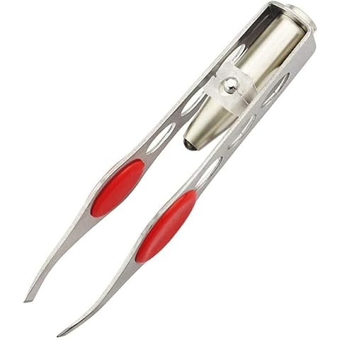 Zenarao Lighted Stainless Steel Tweezers Cover