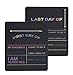 Reusable My First Day and Last of School Set Milestone Chalkboard Sign. Photo Prop Board for Kids, Black w/Color Print - 12” x 10” Rectangle