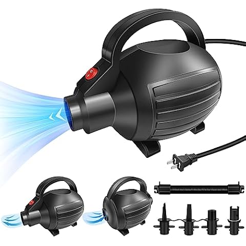 VOFiTNY 600W Air Mattress Pump for Inflatables Cover