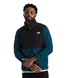 The North Face Men's Glacier Fleece Jacket, Midnight Petrol/TNF Black, Small