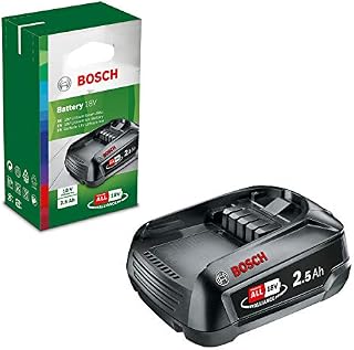 Bosch Home and Garden Battery Pack PBA 18V (battery 2.5 Ah W-B, 18 Volt System, in carton packaging)