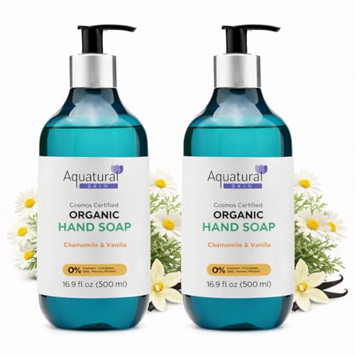 Chamomile &amp; Vanilla Liquid Hand Soap, Natural Scent, 16.9 Fl Oz