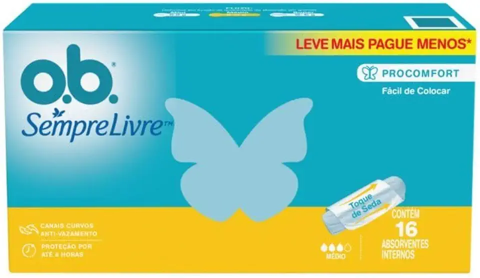 O.B. SEMPRE LIVRE MÉDIO 16un