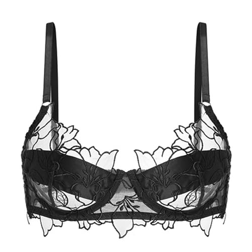 Soutien-gorge gros seins fins effet bustier discret L