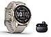 Produktbild Garmin Fenix 7S Sapphire Solar GPS-Multisport-Smartwatch Touchscreen - DLC Titan - Musik Player - Navigation - 010-02539-21 - beige/cremegold inkl. Bluetooth Headset