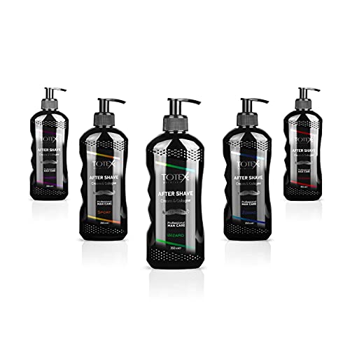 Totex Shave Style Aftershave Cream & Cologne Stream After Shave Balm Soft Refresh Sensitive Skin For Men 350ml - Image 3