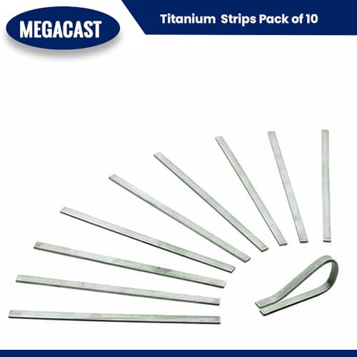 Megacast Titanium Clamps for Soldering, Custom Bending Holding Tool for Soldering Jewelry, Electronics and Crafts Items, Pack of 10 by MegaCast - Image 2