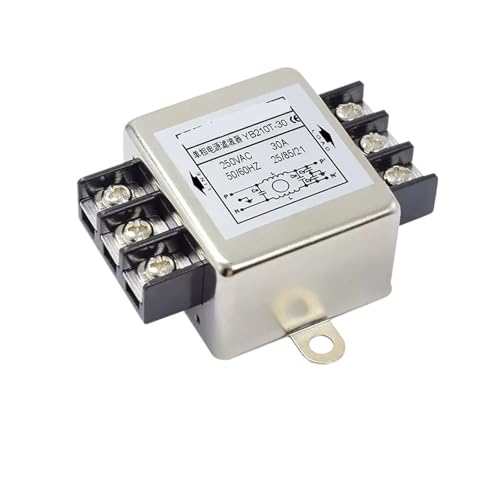Filtro de alimentación de CA monofásico YB210T-30A 220V antiinterferencias terminal 2