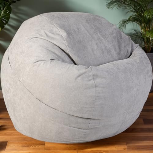 Terciopelo Puff Fundas Sin Relleno Engrosado Suave Lavable Cremallera Color Sólido Elástico Estilo Moderno Sala Estar Patio Dormitorio Oficina Adolescentes Adulto,E,120 * 65cm