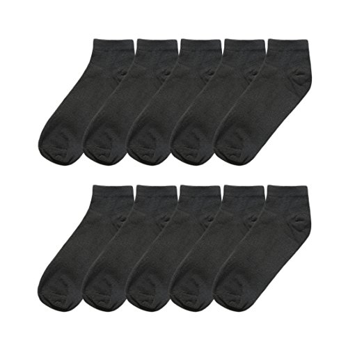 Image of Allegra K Athletic Low Cut Ankle Socks-Stretch Cuffs Soft 10 Pairs