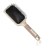 Velvet Touch Paddle Brush SUPRENT Detangling Brush for Hair Straightening & Smoothing for Wet hair and Dry hair (New Version)