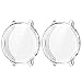 Compatible with Galaxy Watch Active 2 Case 44mm, 2 Pack Full Coverage TPU Anti-Scratch Screen Protector Case Soft Protective Cover for Samsung Galaxy Active 2 44mm Smartwatch