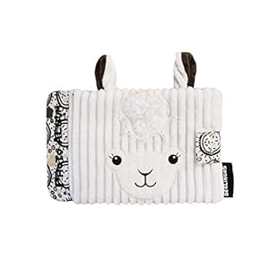 Les Déglingos – Babyfotoalbum MMuchachos de Lama – 10 hoezen van 10 x 15 cm – ideaal voor kinderkamer – babyverzorging – gerecyclede vulling – wit