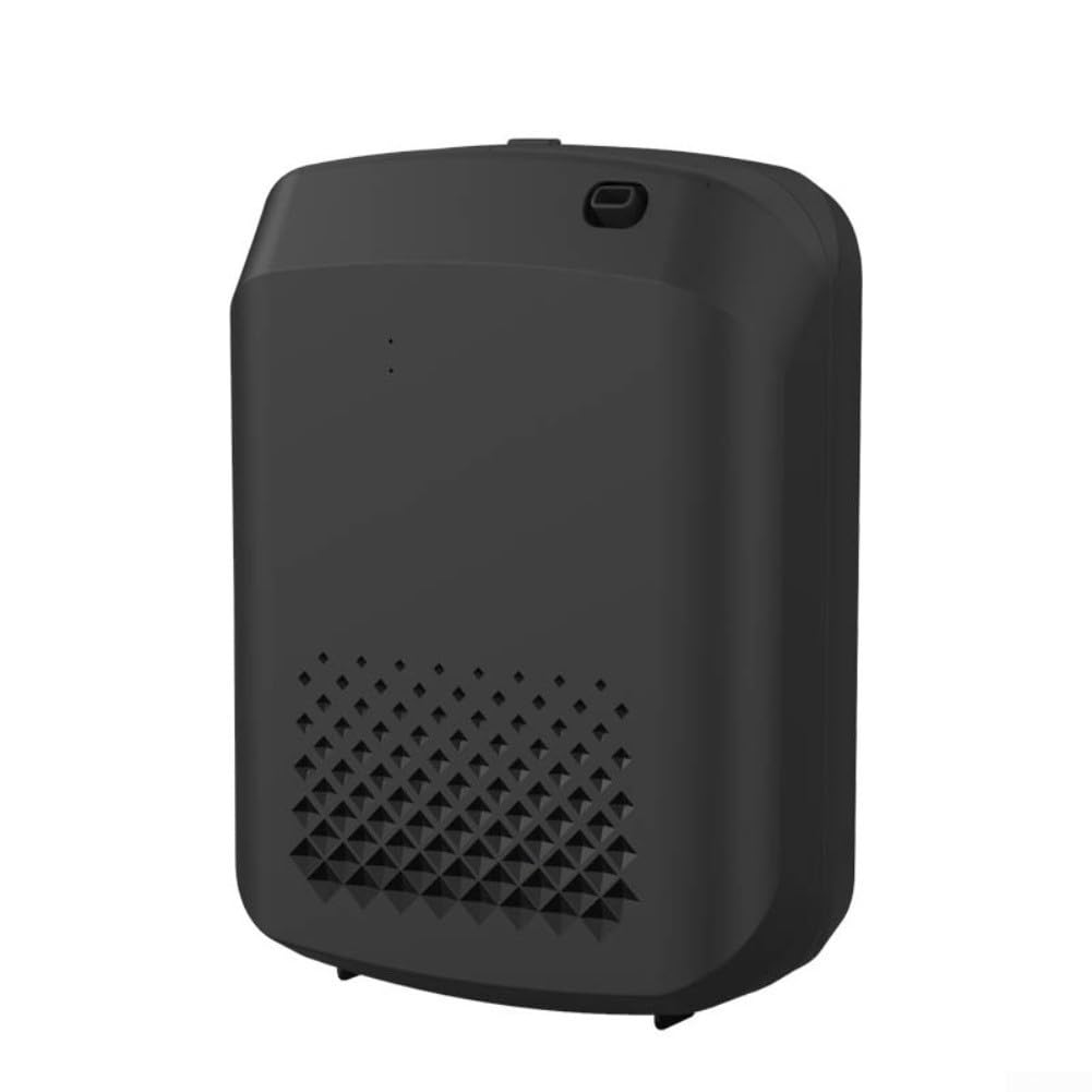 Difusor inteligente de aromaterapia con control BT, 5 modos y circulación de 360°, máquina de aceites esenciales de 400 ml para oficina en casa hasta 1000 m³, color negro