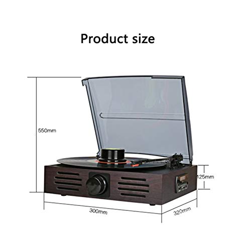 UQTE Lecteurs DVD Disque Vinyle Lecteur avec Haut-Parleur Turntable Multi-Fonction LP Record Player Imitation Retro… - Les Beatles, Paul McCartney, John Lennon, RIngo Starr, George Harrison UQTE Lecteurs DVD Disque Vinyle Lecteur avec Haut-Parleur Turntable Multi-Fonction LP Record Player Imitation Retro… – Image 3