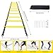 YGORTECH Soccer Training Equipment Set - 20FT Agility Ladder, 16 Soccer Cones, Speed and Agility Training Equipment for Indoor/Outdoor Practice Yellow Ladder