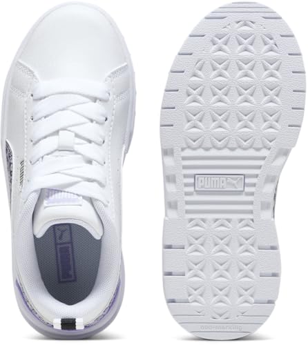 PUMA Girls Mayze Wild Leopard Lace Up Sneakers Shoes Casual - White4