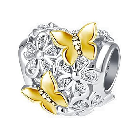 GMXLin Gold Plated Butterfly Charm Cover