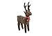 Produktbild Kobolo Rentier Rattan Weihnachtsdeko Winterdeko Geschenkidee Rudolf Reindeer