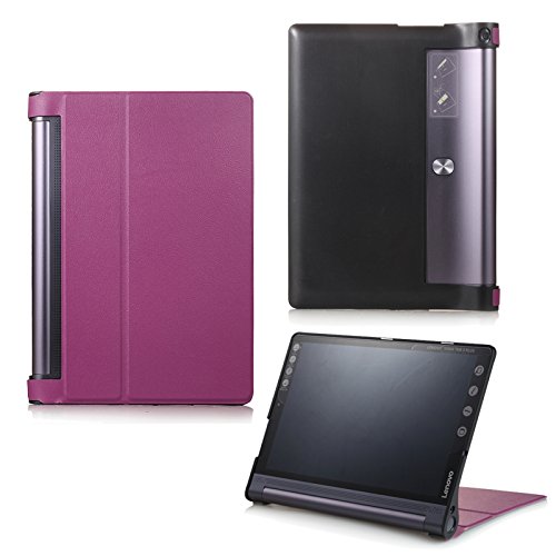 Custodia In Silicone Morbidissimo Per Lenovo Yoga Tab 3 Pro 10.1 E Tab3 Plus - Blu Scuro Antiscivolo - 2