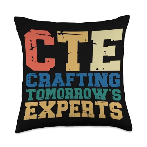 CTE Teacher Education Career Technical Throw Pillow