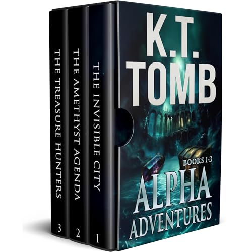 Alpha Adventures: 1-3 Audiolibro Por K.T. Tomb arte de portada
