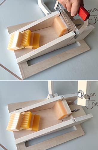 Silicone Soap Molds -Soap Cutting Tool Set Wooden Bamboo (Silicone Soap Molds Wood Box) #TOP4