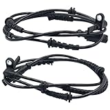 2Pcs Rear Left and Right Abs Wheel Speed Sensor Compatible with Fiat 500X Replacement for Jeep Renegade 68246762Aa, 68273185Aa Als2819 15 16 17 18 19 20 21 22 23