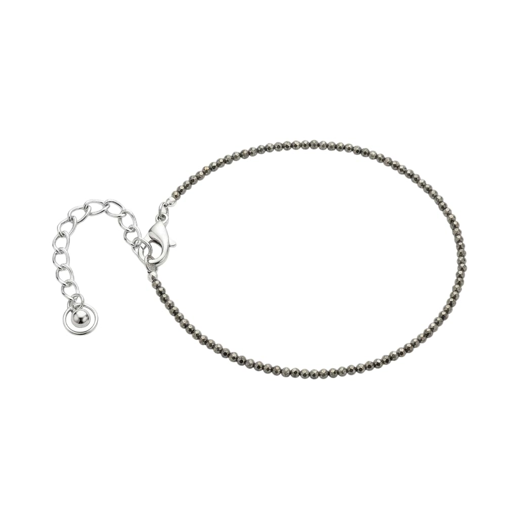 Natural Pyrite Anklet for Women | Adjustable Anklet for Daily Wear | by Acharya Lavbhushan Ji-image-11