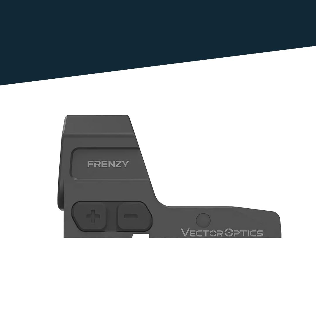 Vector Optics SCRD-82 Frenzy 1x20x24 CZ Shadow 2 Visiera Rotpunkt per sport, Airsoft e caccia, fucile ad aria compressa, visiera riflessa, Red Dot per mirare