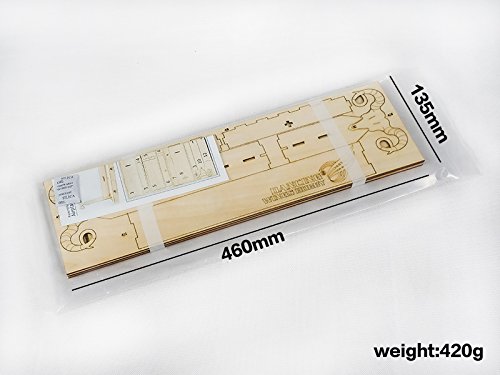 Soporte expositor de balsa madera contrachapada para avión de espuma VT01 7
