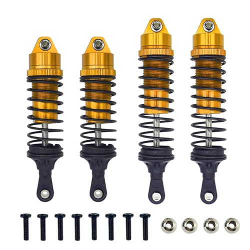 RC�������i For Traxxas For Slash 4x4 4WD 2WD For Rustler For VXL For Stampede 1/10 �t�����g ���A �V���b�N�A�u�\�[�o�[ �g�ݗ��čς� �đ��� RC �J�[ �A�b�v�O���[�h �p�[�c(Y