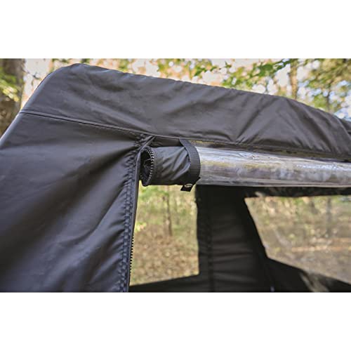Image of Guide Gear ATV Cab Enclosure Cabin Canopy Cover Heavy-Duty Outdoor All-Weather, Black