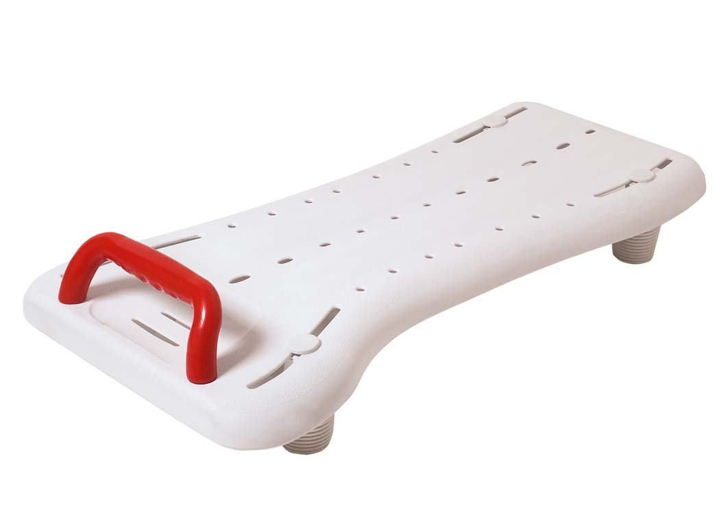 Drive Medical Länge 69 cm, Badebrett Benny, weiß und rot
