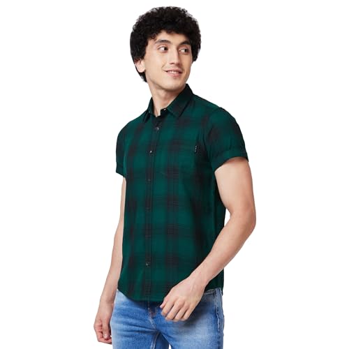 Image of Spykar Men's Slim Fit Shirts