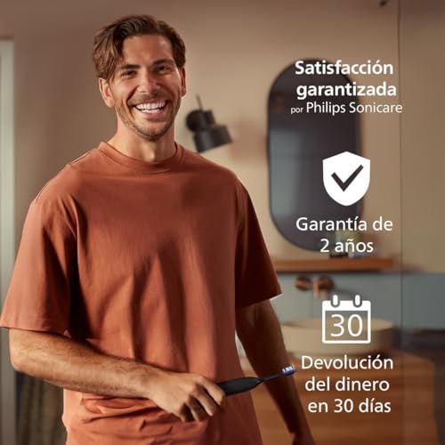 Image of Philips Sonicare 7100 Electric Toothbrush, Sonic Toothbrush with App, 4 Brushing Modes and 3 Intensity Levels, Pressure Alert, EasyStart, SmarTimer, Navy Blue, Model HX7421 /08 [New Technology]