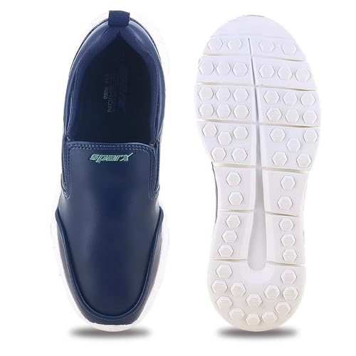 Image of SPARX Sports Running Shoes for Men - Lightweight Breathable Lace-Up Athletic Shoes with Cushioned Comfort, Shock Absorption, Durable Grip, Flexible Sole & Everyday Walking Performance