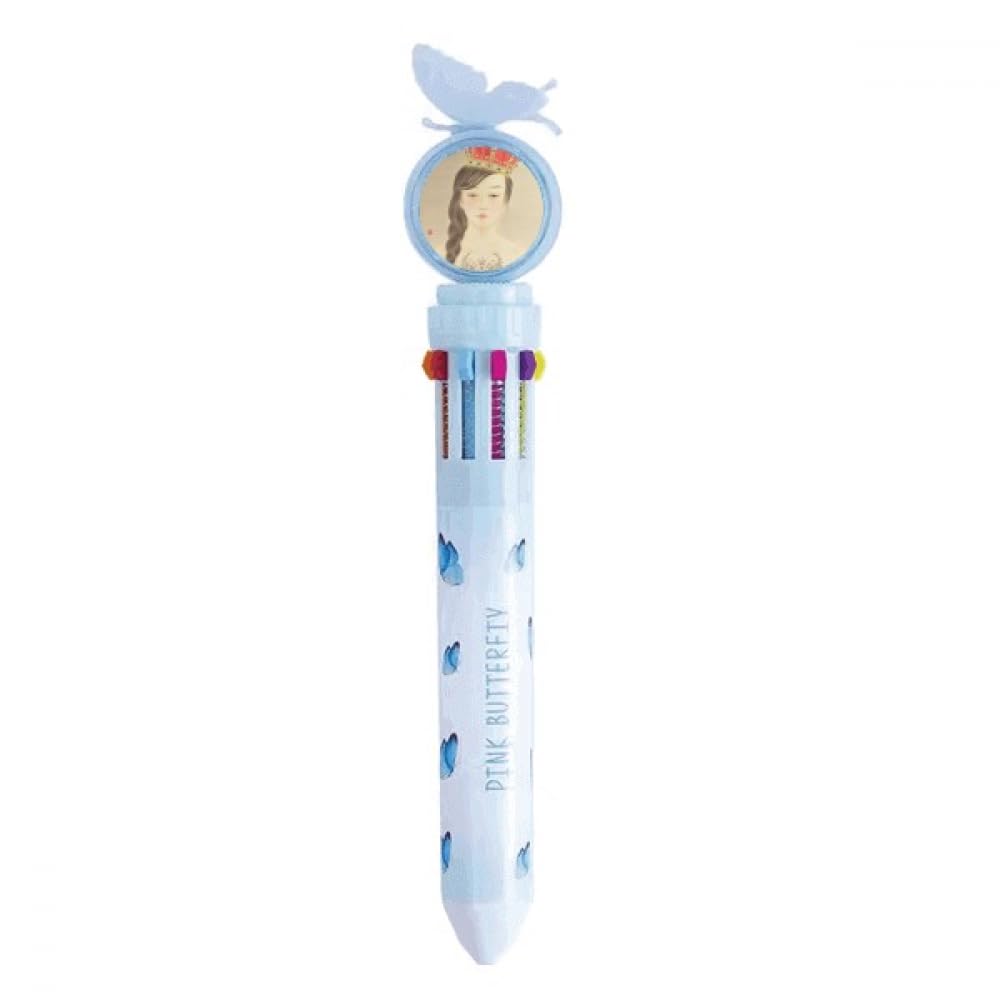 Stylo à bille rétractable aquarelle chinoise d'exception Royal Crown