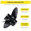 12 1/2 x 13 Replace OEM#763461 Aluminum Outboard Boat Propeller for BRP,Johnson,Evinrude OMC SternDrive 40-75HP 13 Spline Tooth 12.5dia x 13 Pitch Boat Propeller RH