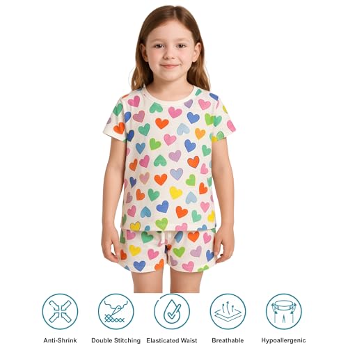 Image of Hestia | H.NSG.N.1 | Kids Girls Nightwear | Sleepwear | Cotton |Trouser Full Sleeves Tshirt | Elastic Waist |Night Dress with Pyjama Tshirts for Girls|All Over Horse Printed |Blue Color 4-6Yrs |Set 1
