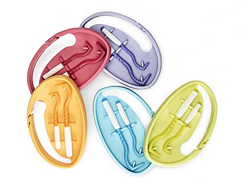 Tick Twister® Set mit 2 Größen von Zeckenhaken (Zeckenzange) mit der ClipBox - Aufbewahrungsbox - Effektive Zeckenpinzette für Hunde, Katzen, Pferde und Menschen - Original Zeckenentferner