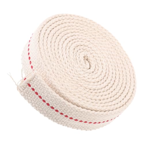 MUSISALY Kerosene Lamp Wick Replacement Feet Cotton Thread Wicks for Oil Lanterns Wide High Absorption Easy to Trim for Projects and Emergency Lighting