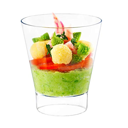 SWEET FLAVOR Plastic Parfait Glass 6 Oz. Clear - Pack of 200