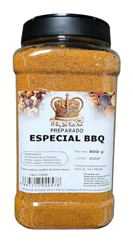 Preparado Especial BBQ 800g - Preparado Barbacoa - El Rey del Fruto Seco