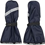 Polarn O. Pyret FLEECE LINED WATERPROOF RAIN MITTEN (2-6YRS) - 2-4 years/Dark Sapphire