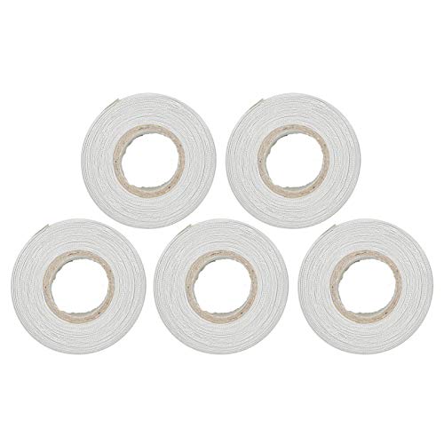 Image of Pissente Pipe Wrapping Tape, 5 Rolls 6cm /2.4in Width Oil PVC Tube Protective Wrap Portable Insulation Air Conditioner Pipe Tapes for Electrical Equipment and Supplies (Grey)