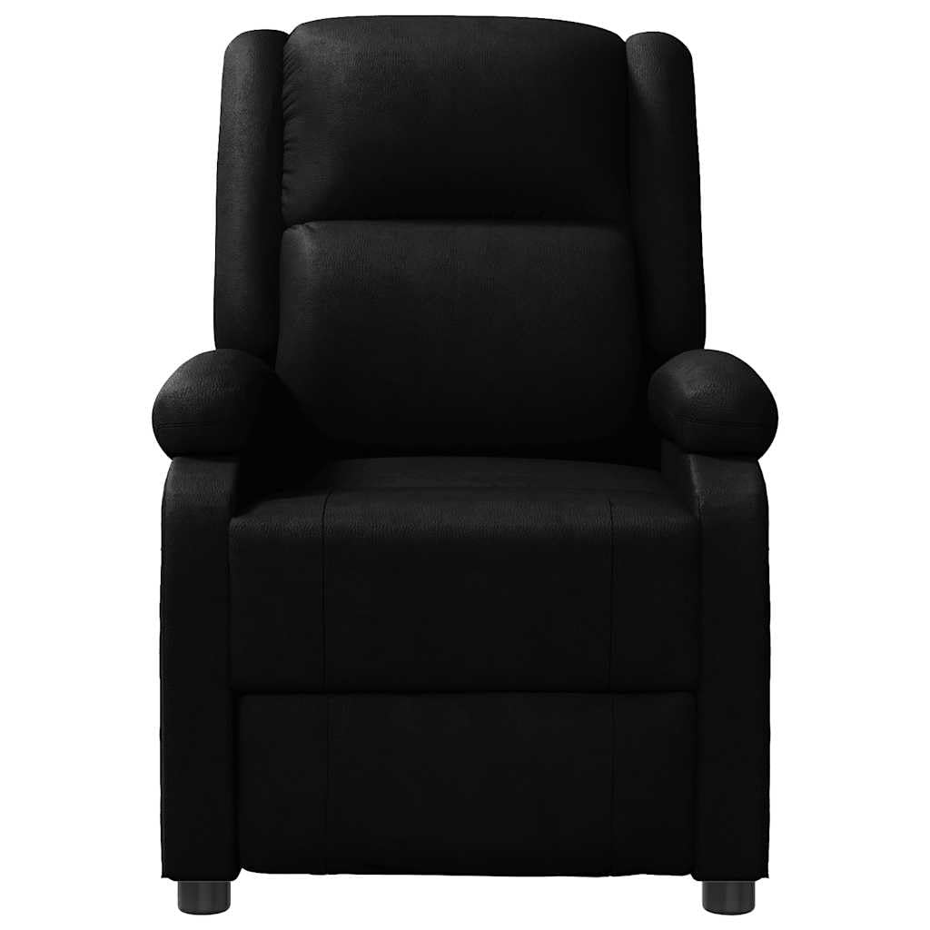 Poltrona da massaggio Nero Similpelle Poltrona Relax Sedia Sedia Relax Soggiorno Casa Ufficio Camera da Letto -H