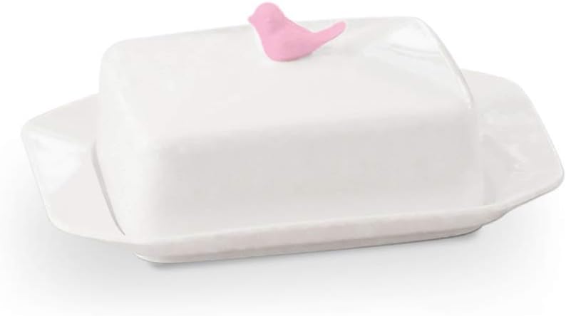 piatto di burro coperto per il piano di lavoro