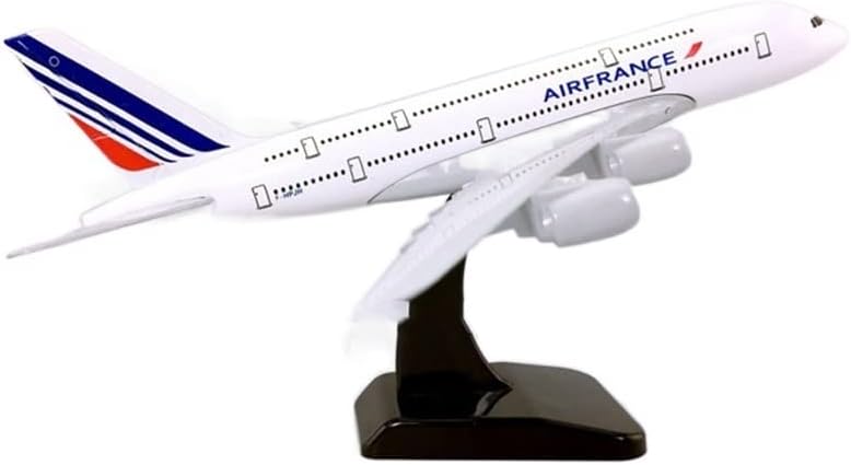 for 18CM 1 400 Airbus A380 AIRFRANCE Aircraft Alloy Static Solid Model